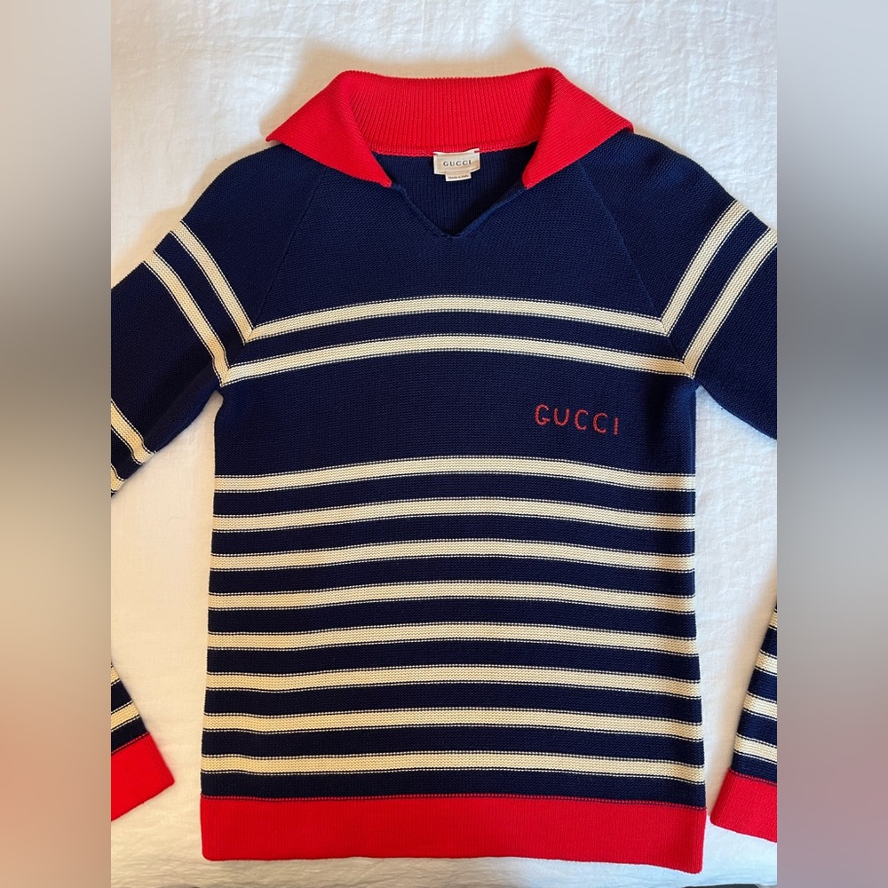 Authentic Gucci Kids Sweater Boys Size 12 Adult XS